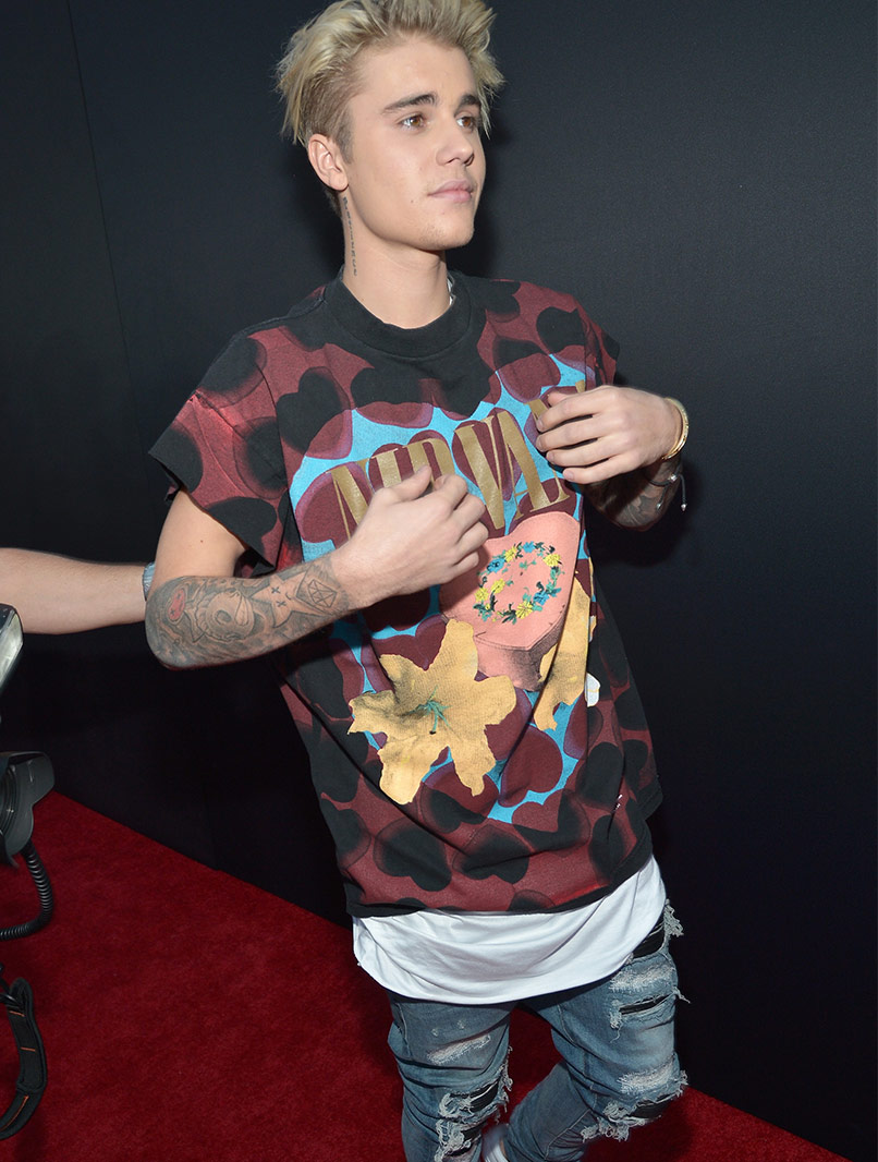 Justin Bieber © Charley Gallay/AMA2015/Getty Images for dcp