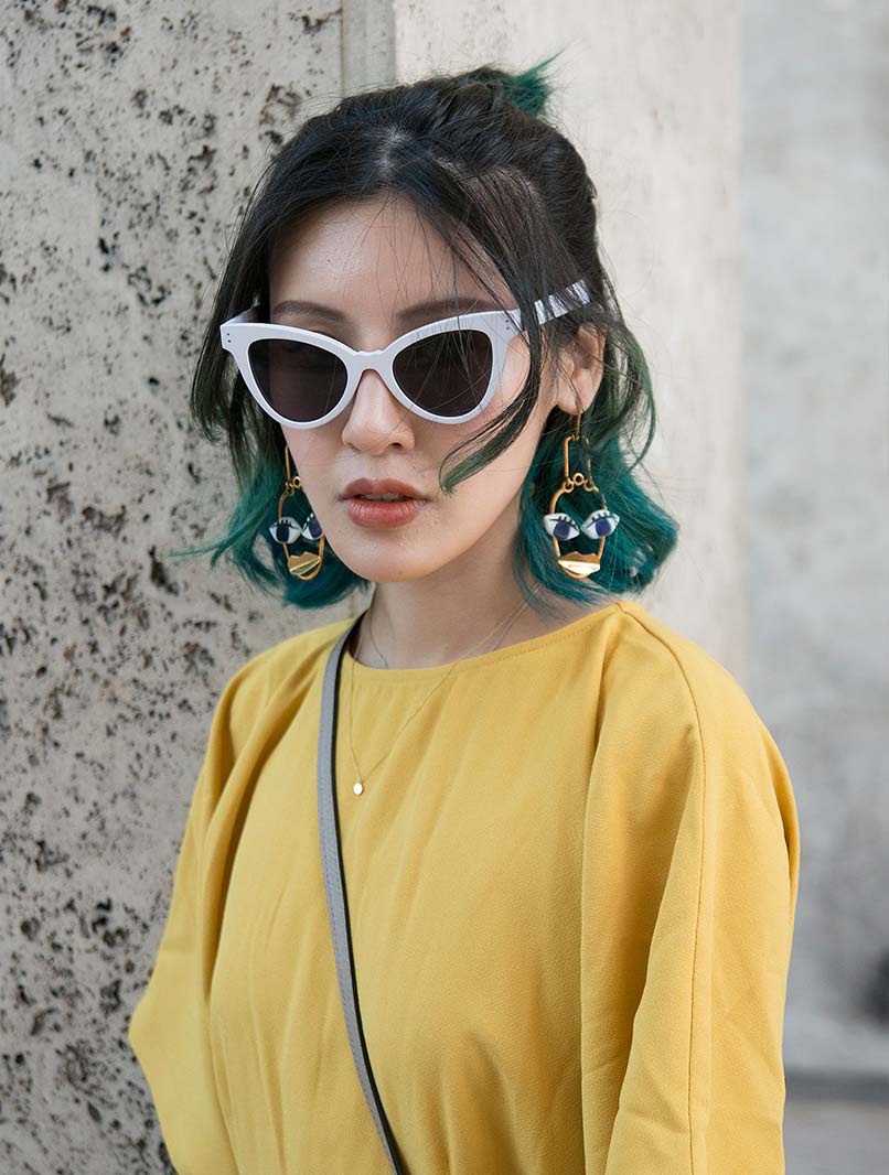 Street Style Paris © Kirstin Sinclair/Getty Images