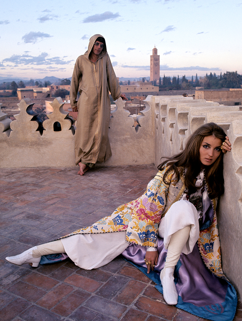 Talitha Getty, 1969 / © Patrick Lichfield/Condé Nast via Getty Images