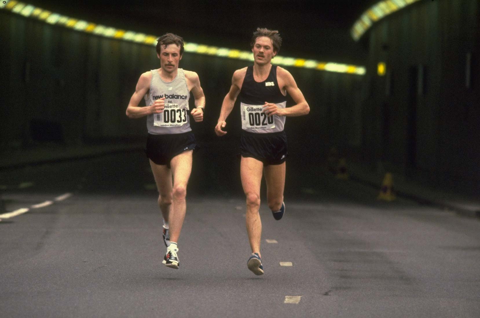 Dick Beardsley & Inge Simonsen - © Tony Duffy/Allsport/Getty Images