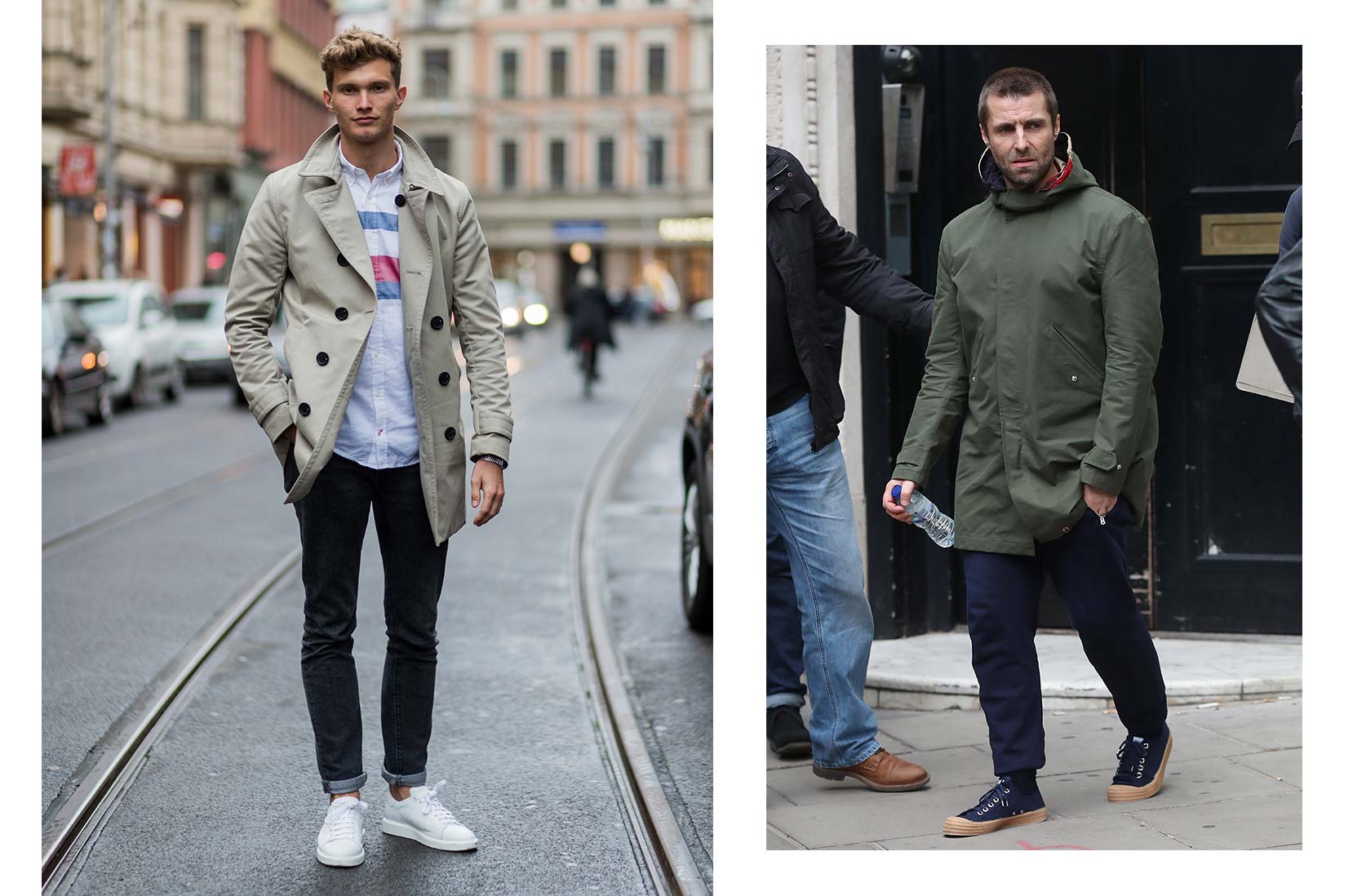 Street Style Berlin © Christian Vierig/Getty Images / Liam Gallagher © Neil Mockford/GC Images/Getty Images