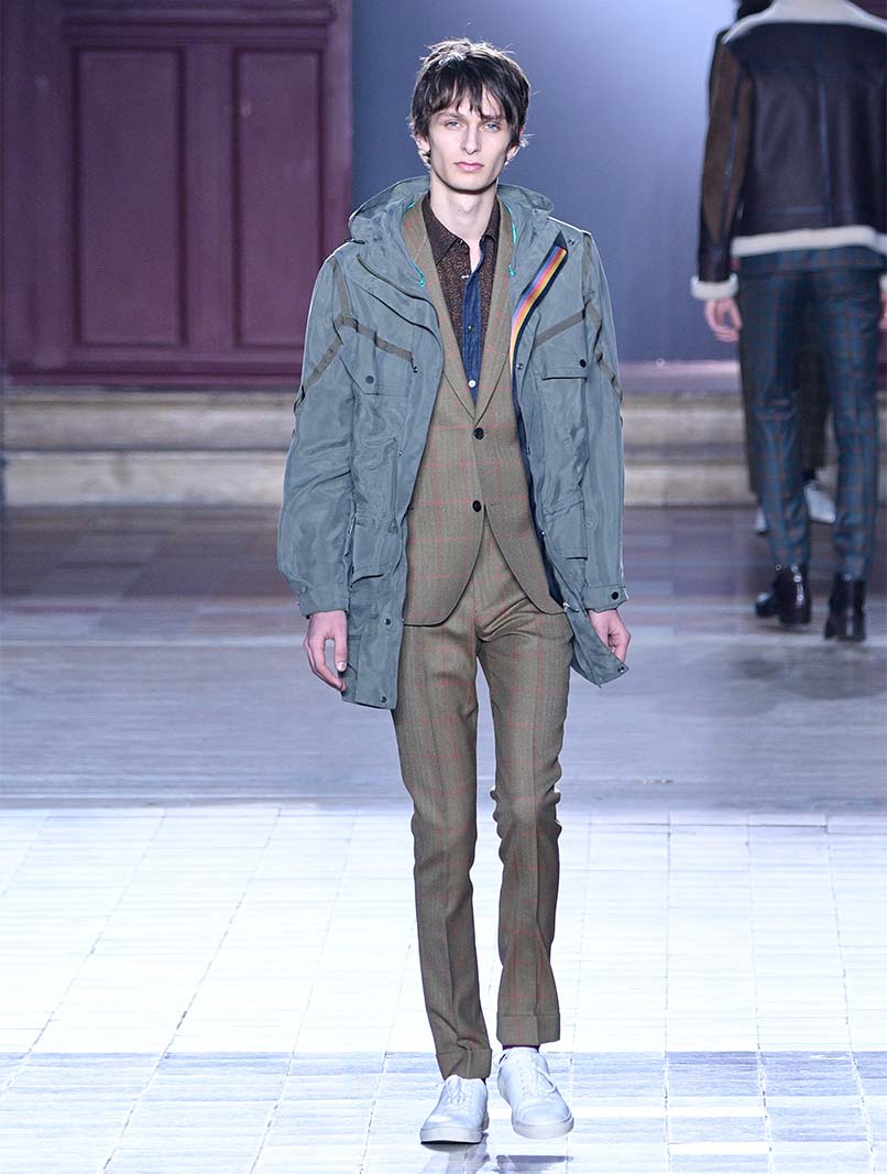 Paul Smith H/W17 © Peter White/Getty Images