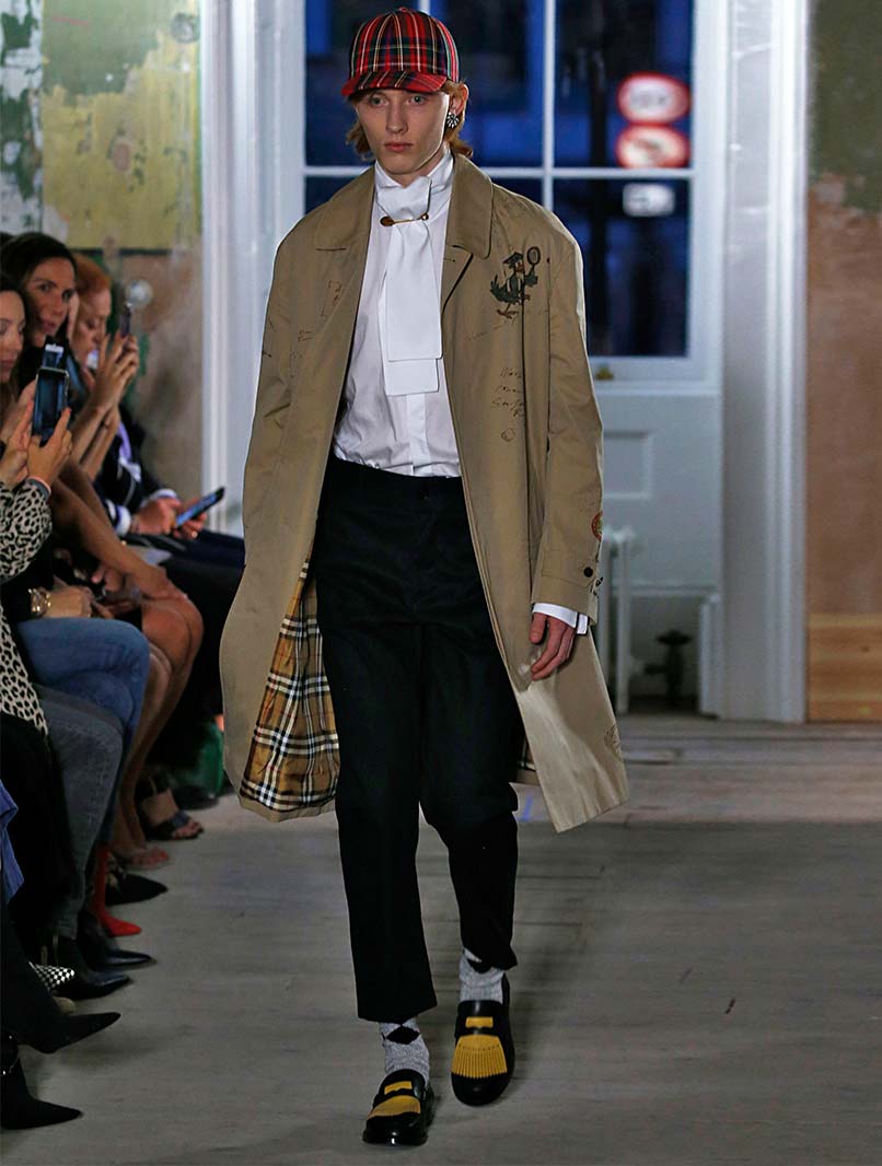 Burberry H/W17 © Victor Virgile/Gamma-Rapho/Getty Images
