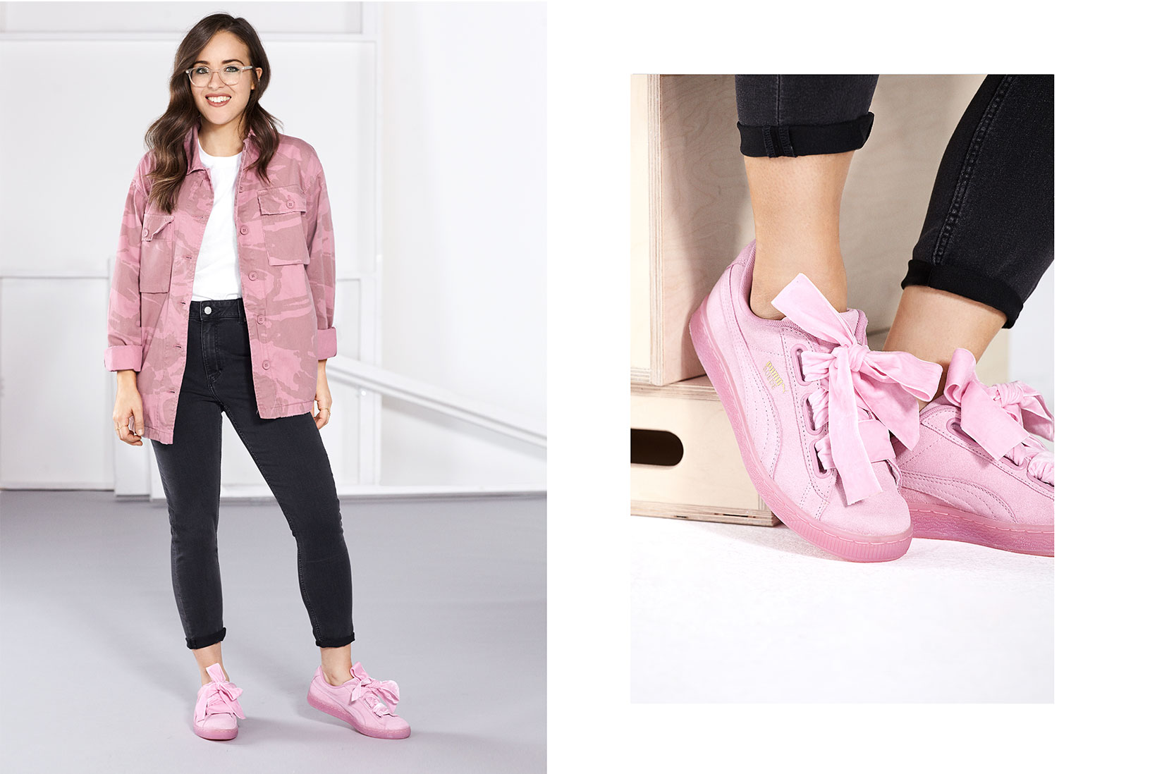 puma basket heart zalando