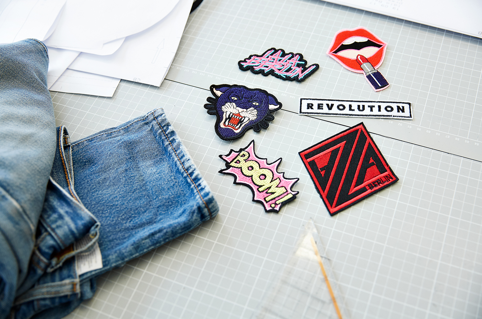 Lala Berlins tolkning av Levi's Trucker Jacket. © Lina Zangers