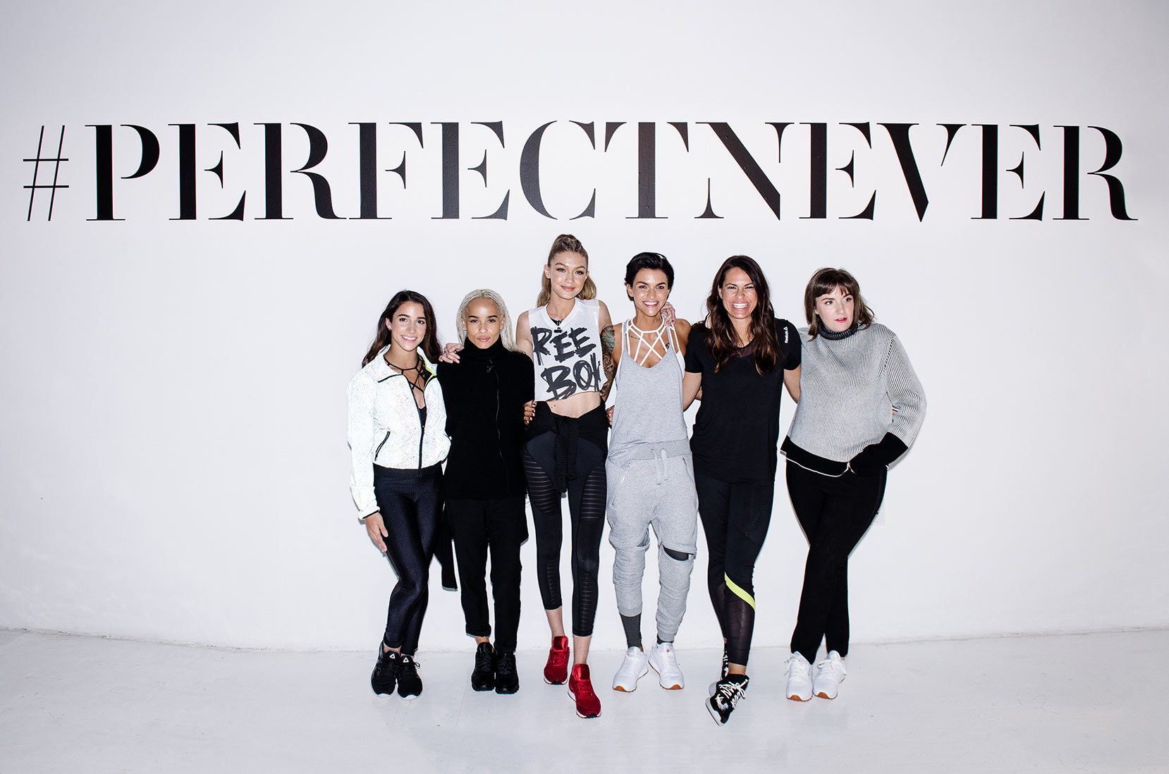 Gigi i New York, be #PerfectNever / © Reebok