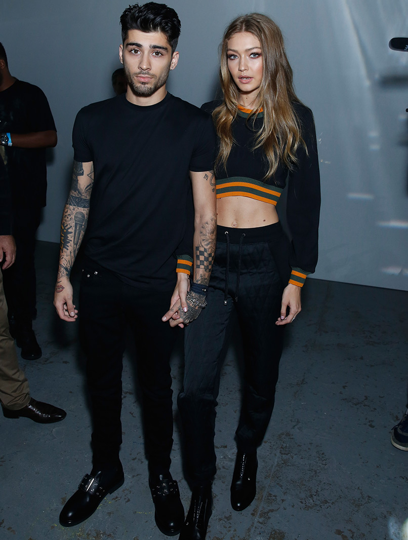 Gigi og hennes kjæreste Zayn Malik