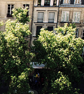 The art center of Beaubourg Paris