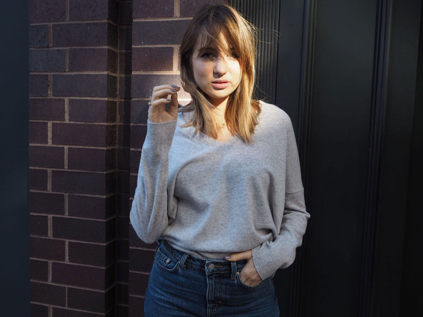 Lizzy im Portrait in London