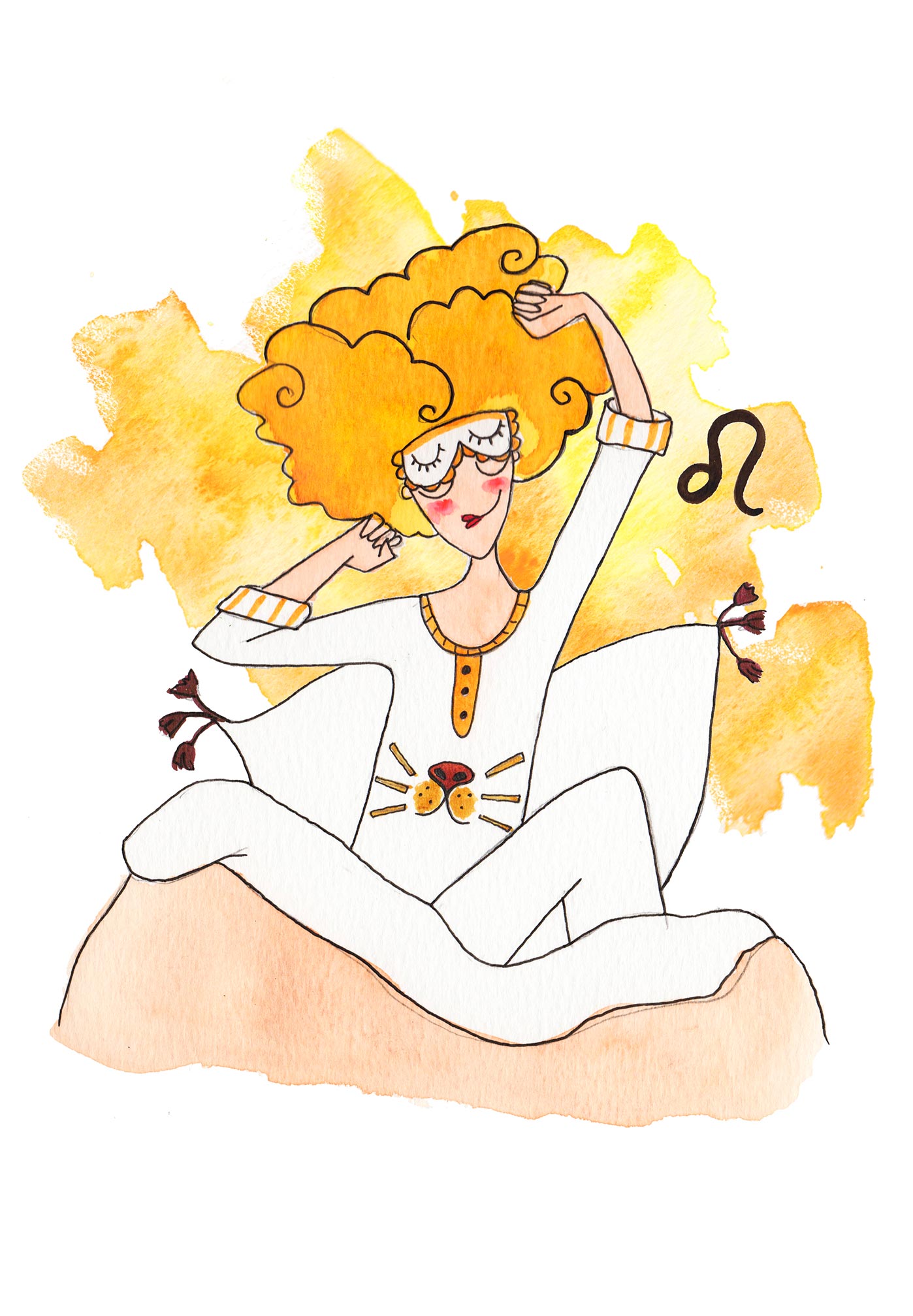Ilustrazione Leone