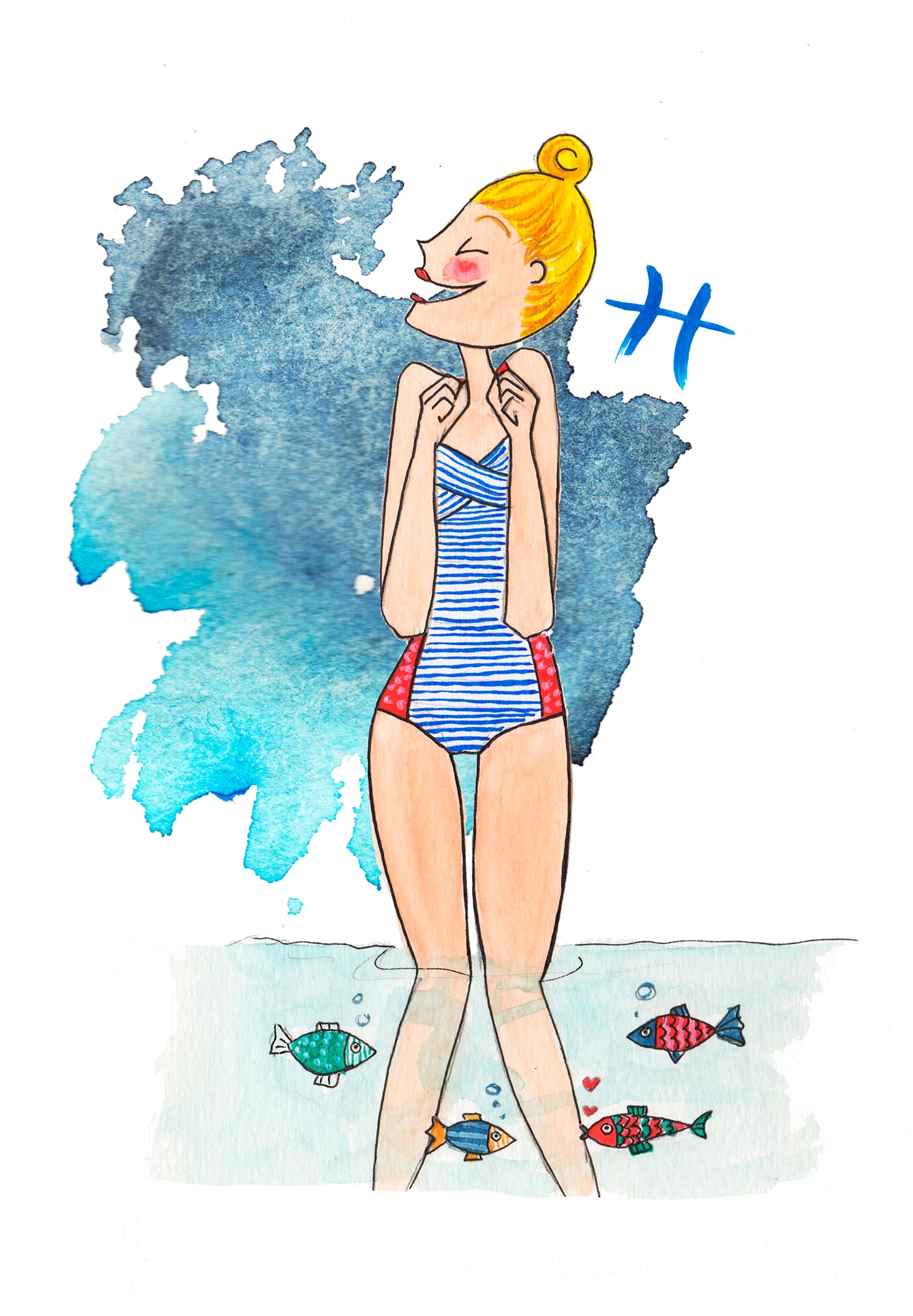 Ilustrazione Pesci