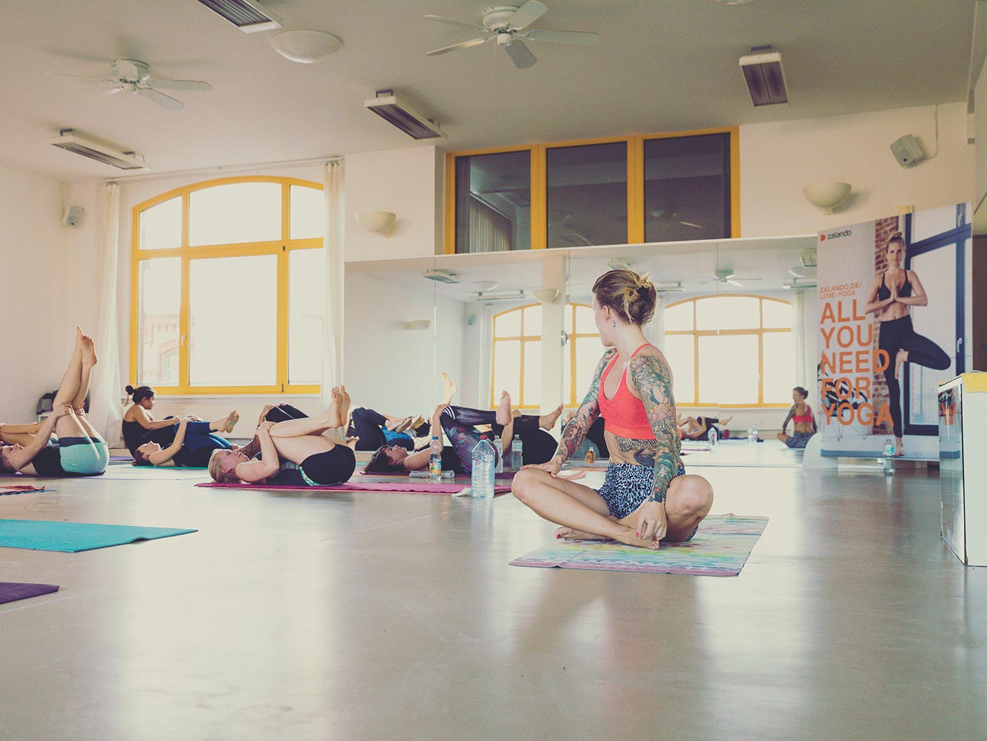 Location:In diesem Yogastudio fand das Event statt