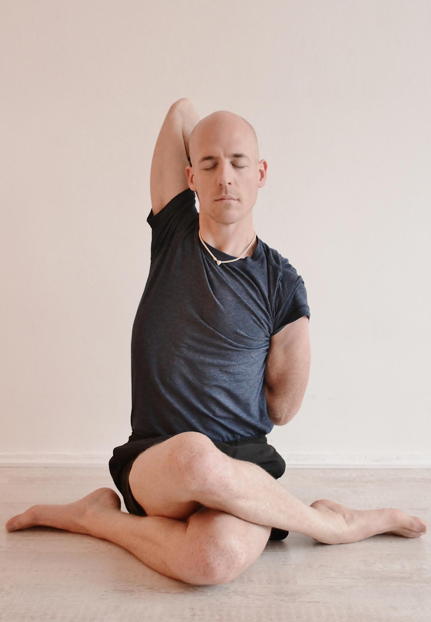 Jelena Lieberberg beim Yoga